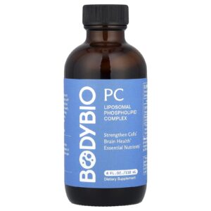 BodyBio PC Complexo de Fosfolipídeos Lipossomais 118 ml (4 fl oz)