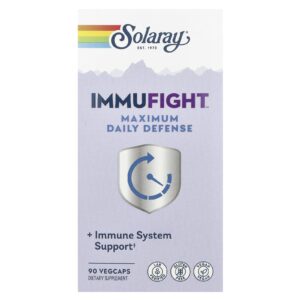 Solaray ImmuFight™ Defesa Diária Máxima 90 VegCaps