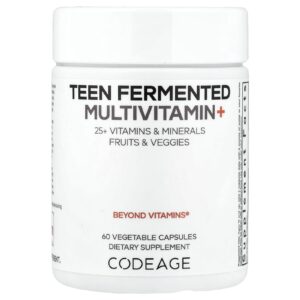 Codeage Multivitamínico+ Fermentado para Adolescentes 60 Cápsulas Vegetais