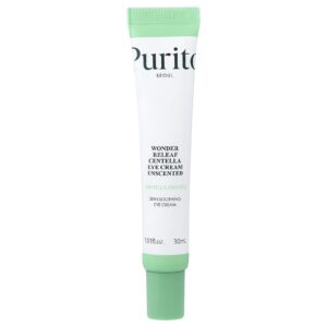 Purito Creme para a Área dos Olhos de Centella Wonder Releaf Sem Perfume 30 ml (101 fl oz)