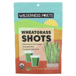 Wilderness Poets Suco de Grama de Trigo Orgânico em Pó 99 g (35 oz)