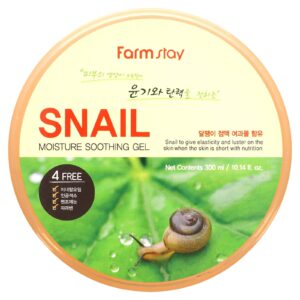Farmstay Gel Calmante Snail Moisture 300 ml (1014 fl oz)