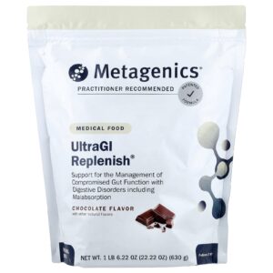 Metagenics UltraGI Replenish® Medical Food Chocolate 630 g (2222 oz)