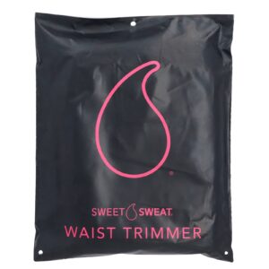 Sports Research Sweet Sweat® Aparador da Cintura Grande Preto e Rosa 1 Faixa