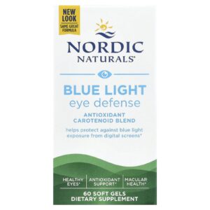 Nordic Naturals Proteção Ocular contra a Luz Azul 60 Cápsulas Softgel