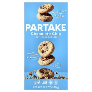 Partake Cookies Macios Assados Gotas de Chocolate 150 g (55 oz)