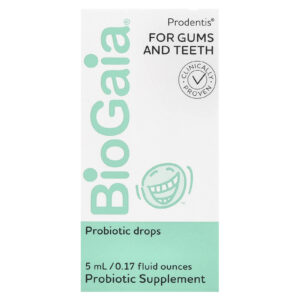 BioGaia Prodentis Gotas Probióticas Para Gengivas e Dentes 200 Milhões de UFCs 5 ml (017 fl oz)
