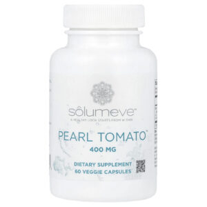 Solumeve Pearl Tomato Suporte para Pele Saudável 400 mg 60 Cápsulas Vegetais