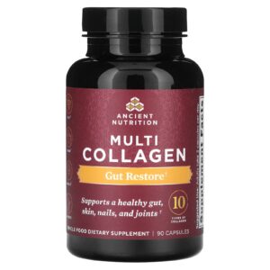 Ancient Nutrition Multicolágeno Restauração Intestinal 90 Cápsulas
