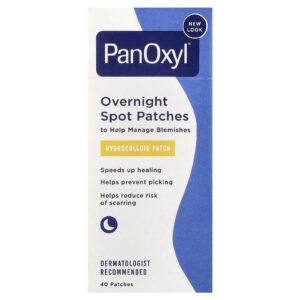 PanOxyl Adesivos Noturnos para Manchas 40 Adesivos