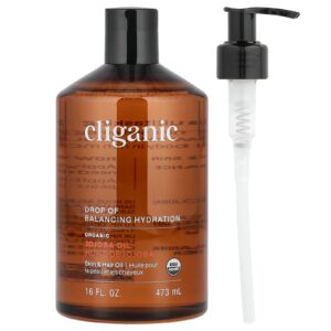 Cliganic Óleo de Jojoba Orgânico Para Pele Oleosa e Mista 473 ml (16 fl oz)