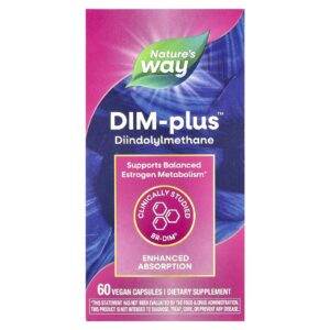 Natures Way DIM-Plus™ 60 Cápsulas Veganas