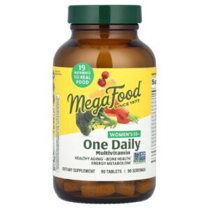 MegaFood Multivitamínico para Mulheres com Mais de 55 Anos Um por Dia 90 Comprimidos