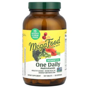 MegaFood Womens 55+ One Multivitamínico Diário 120 Comprimidos