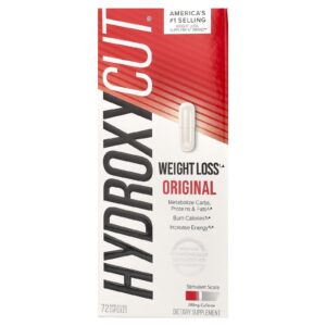 Hydroxycut Original para Perda de Peso 72 Cápsulas de Liberação Rápida