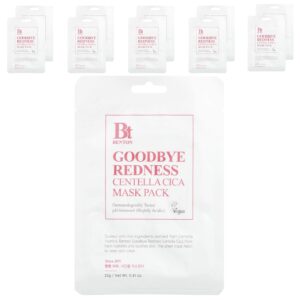 Benton Pacote de Máscara de Beleza Goodbye Redness Centella Cica 10 Máscaras 23 g (081 oz) Cada