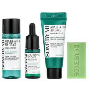 SOME BY MI AHA.BHA.PHA 30 Days Miracle Starter Edition Kit com 4 Unidades