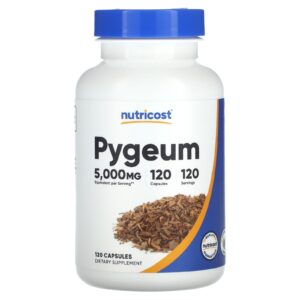 Nutricost Pygeum 5.000 mg 120 Cápsulas