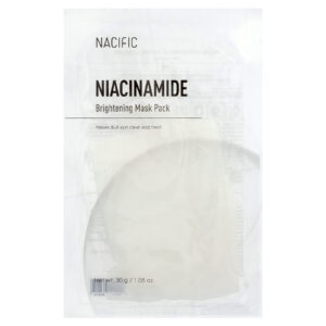 Nacific Pacote de Máscara de Beleza Iluminadora Nicotinamida 1 Unidade 30 g (105 oz)
