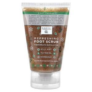 Earth Therapeutics Básico Esfoliante Refrescante para os Pés Esfoliante Terapêutico 118 ml (4 fl oz)
