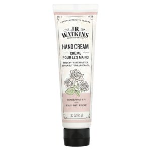 J R Watkins Creme para as Mãos Água de Rosas 95 g (33 oz)