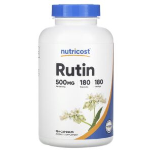 Nutricost Rutina 500 mg 180 Cápsulas