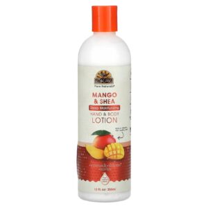 Okay Pure Naturals Loção para as Mãos e Corpo Manga e Karité 355 ml (12 fl oz)