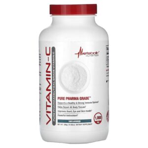 Metabolic Nutrition Vitamina C Sem Sabor 300 g (1058 oz)