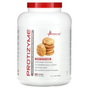 Metabolic Nutrition Protizima Proteína de Projeto Especializado Biscoito de Manteiga de Amendoim 1.820 g (4 lb)