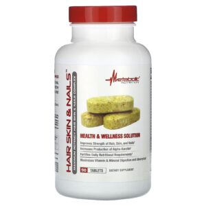 Metabolic Nutrition Cabelo Pele e Unhas 90 Comprimidos