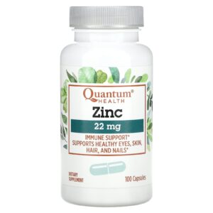 Quantum Health Zinco 22 mg 100 Cápsulas
