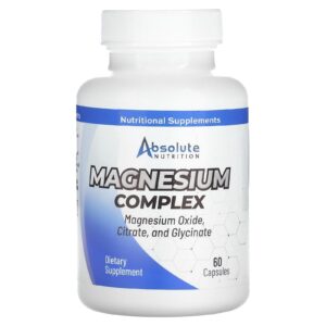 Absolute Nutrition Complexo de Magnésio 60 Cápsulas (250 mg por Cápsula)