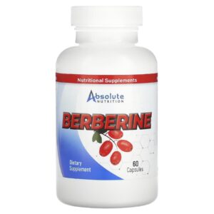 Absolute Nutrition Berberina 60 Cápsulas (600 mg por Cápsula)