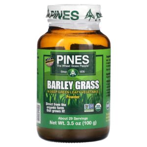 Pines International Grama de Cevada em Pó 100 g (35 oz)
