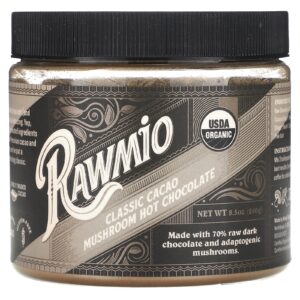 Rawmio Chocolate Quente de Cogumelo de Cacau Clássico 240 g (85 oz)