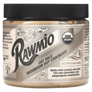 Rawmio Chocolate Quente de Cogumelo com Leite de Aveia 240 g (85 oz)