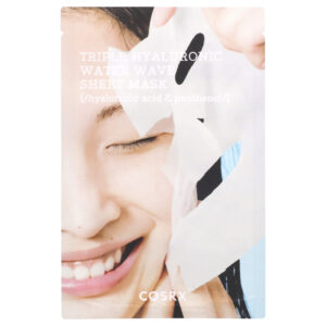 CosRx Máscara Facial de Beleza para Ondas de Água Hialurônica Tripla 1 Unidade 20 ml (067 fl oz)