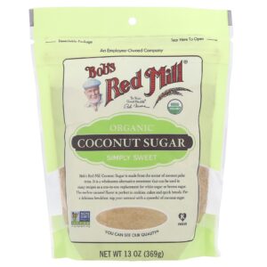 Bobs Red Mill Açúcar de Coco Orgânico 369 g (13 oz)