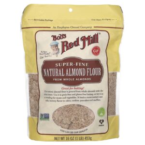 Bobs Red Mill Farinha de Amêndoa Natural Superfina 453 g (16 oz)