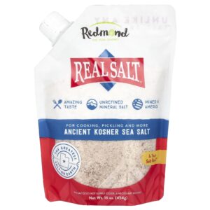 Redmond Sal Real Sal Marinho Kosher Milenar 454 g (16 oz)