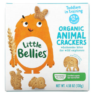 Little Bellies Biscoitos de Animais Orgânicos mais de 12 meses 130 g (458 oz)