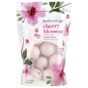 Bodycology Bath Fizzies Flor de Cerejeira 8 Unidades 60 g (21 oz)