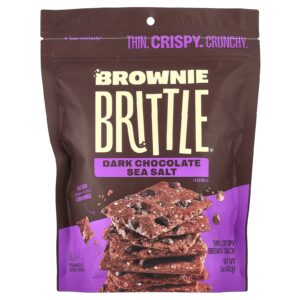 Sheila Gs Brownie Brittle® Chocolate Amargo com Sal Marinho 142 g (5 oz)
