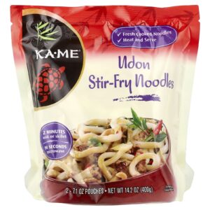 KA-ME Noodles Udon Fritos 2 Sachês 71 oz Cada
