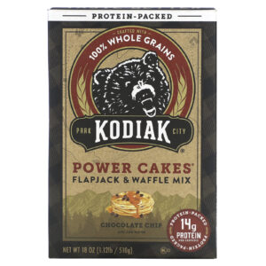 Kodiak Cakes Power Cakes® Mistura para Flapjack e Waffle Gotas de Chocolate 510 g (18 oz)