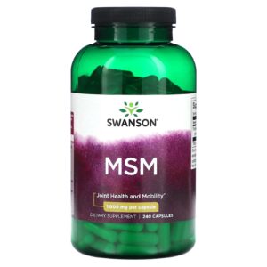 Swanson MSM 1.000 mg 240 Cápsulas