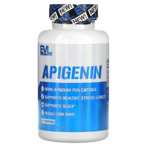 EVLution Nutrition Apigenina 50 mg 30 Cápsulas Vegetais