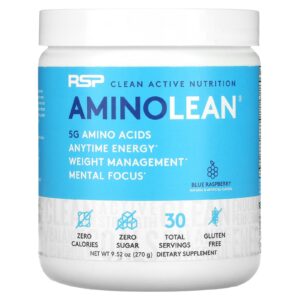 RSP Nutrition AminoLean Framboesa Azul 270 g (952 oz)