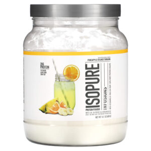 Isopure Infusões de Proteína em Pó Abacaxi Laranja e Banana 400 g (141 oz)