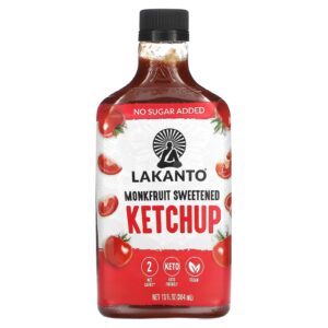 Lakanto Ketchup Adoçado com Monkfruit 384 ml (13 fl oz)